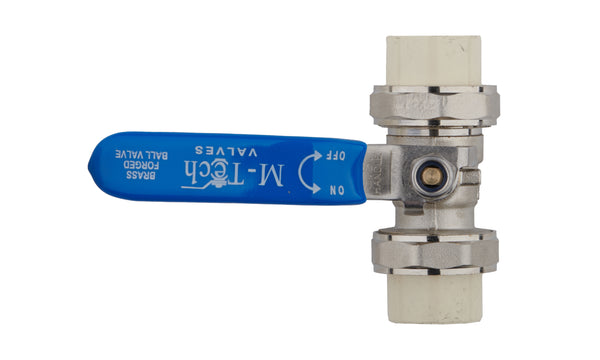 BRASS CPVC UNION BALL VALVE 20MM